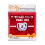 Baby Gadget sEmergency Frame - Rozbij sklo (CZ) první pomoc pro rodiče