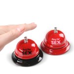 Froster Stolní zvonek na sex (EN) - Červeno-černý