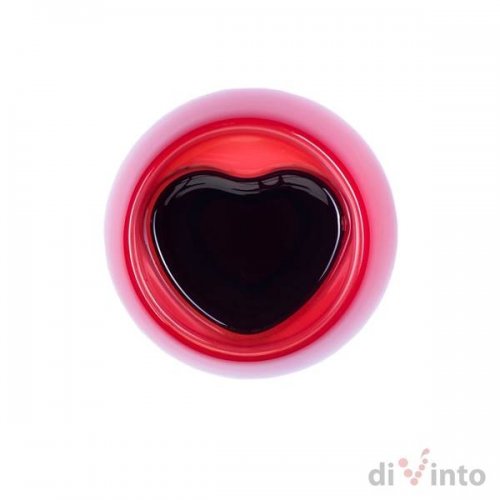 diVinto Zamilovaná sklenice na víno červená