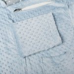 BabyGadgets Deka s rukávmi pre deti Baby Wrap Active - mentolová