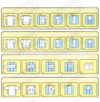 Ruhhy Deska na skládání oblečení Clothes Folder L