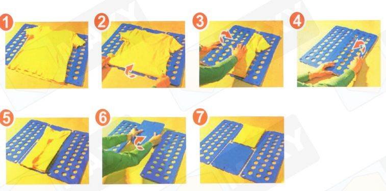 ISO Deska na skládání oblečení Clothes Folder S