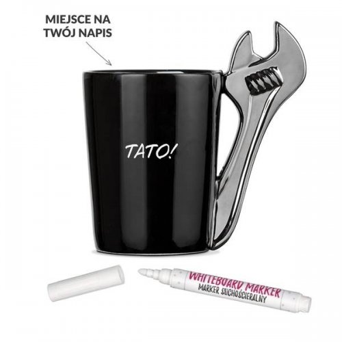 Forster Popisovacie hrnček pre kutila bez nápisu 350 ml