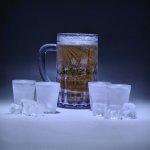 Froster Velký chladící půllitr Tekutina 600 ml