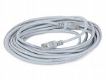 Verk 13124 Síťový kabel RJ45,CAT5E, 10 m šedý