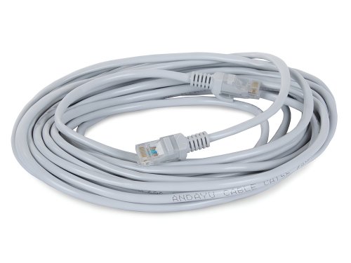 Verk 13124 Sieťový kábel RJ45, CAT5E, 10 m šedý