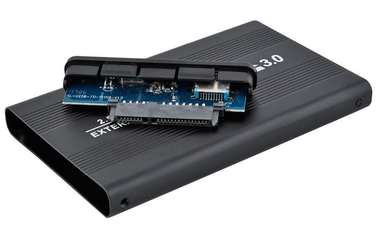 Externý box ISO MINI USB na 2,5 SATA USB 3.0