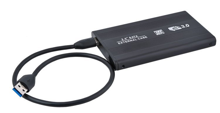 Externý box ISO MINI USB na 2,5 SATA USB 3.0