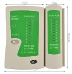 ISO 423 Káblový tester RJ11, RJ12, RJ45, LED kontrola