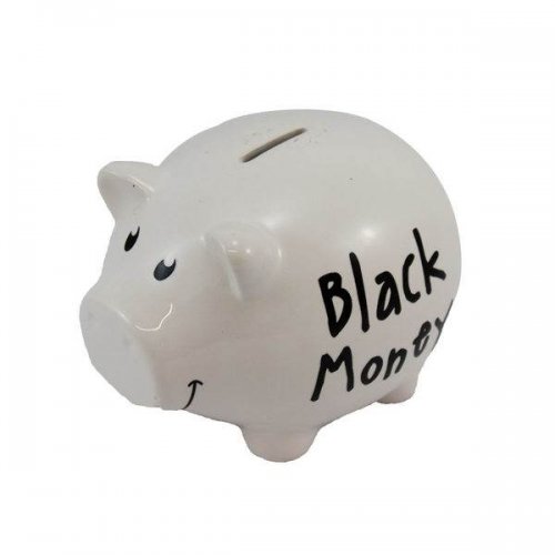 Velká kasička na peníze \\\'Black Money\\\'