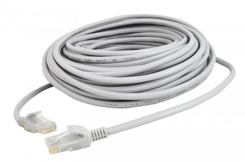 ISO 405 Síťový kabel  RJ45-RJ45, 5m šedá