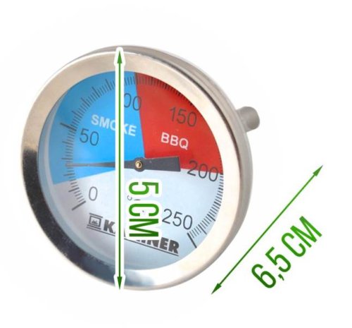 Kaminer Teploměr do udírny 0-250°C 