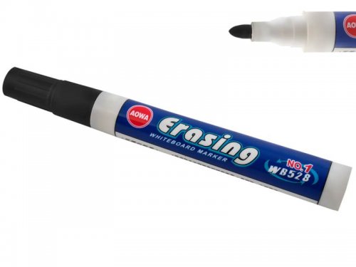 Popisovač na whiteboard ERASING / hrot 2,8 mm / černý