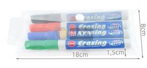 Popisovače na whiteboard Erasing / hrot 2,8 mm / color