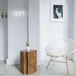 KIK KX7451 Digitální LED hodiny bílé