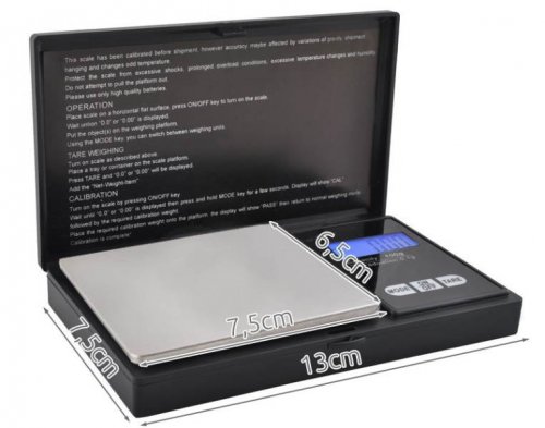 Ruhhy 2612 Kapesní digitální váha Professional 500/0,1g