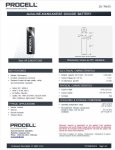 Duracell Procell Alkalická baterie 1.5V, AA 2 ks