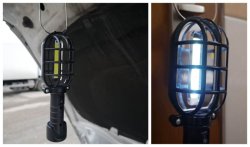 GFT 7679a Přenosná svítilna černá