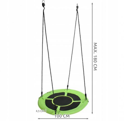 Malatec 10068 Hojdacie kruh 100 cm zelený