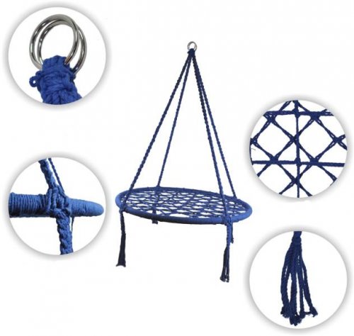 KIK Houpací kruh 60 cm modrá
