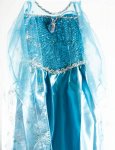 KIK Elsa šaty kostým Frozen Ledové království 130 cm