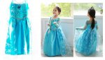 KIK Elsa šaty kostým Frozen Ledové království 130 cm
