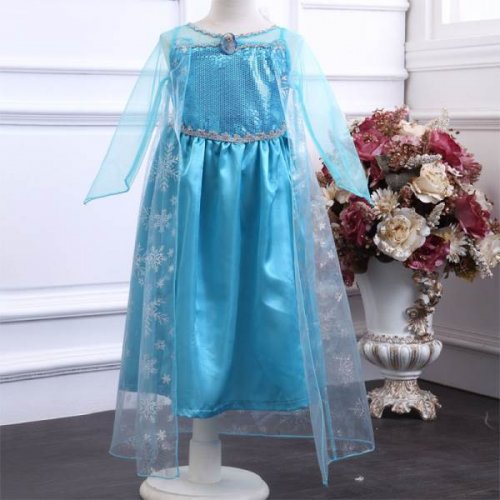KIK Elsa šaty kostým Frozen Ľadové kráľovstvo 130 cm
