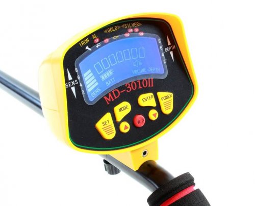 APT Profesionálny detektor kovov MD-3010II LCD displej 8,2