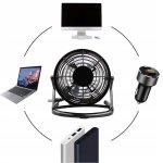 ISO Stolný USB ventilátor Color