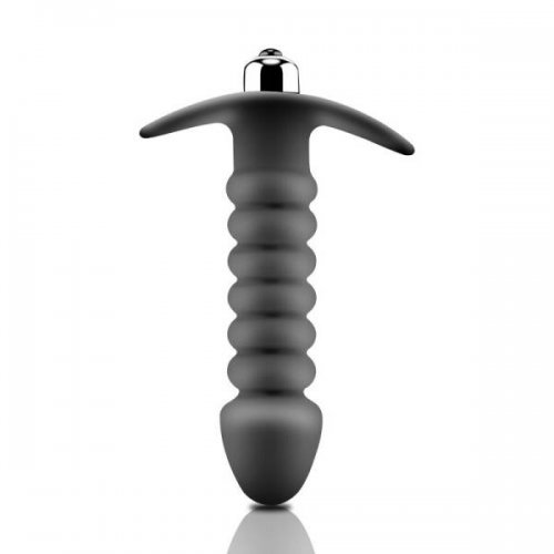 Sensual Vibrační anální kolík Butt Plug 13 cm černá