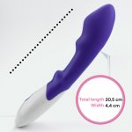 Sensual Vibrátor Multipoint Stimulation G-spot Vibe 21 cm fialová