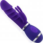 Sensual Vibrátor Warrior Dildo 17.5 cm fialová
