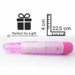 Sensual Vibrátor Jelly Vibration Dildo 22.5 cm 