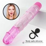 Sensual Vibrátor Jelly Vibration Dildo 22.5 cm 