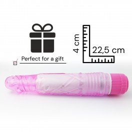 Sensual Vibrátor Jelly Vibration Dildo 22.5 cm