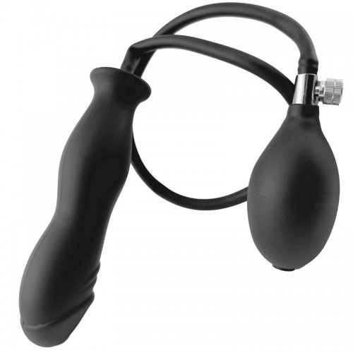 Sensual Nafukovací dildo 15 cm černé