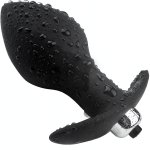 Sensual Vibrační anální kolík 9.5 cm, černá