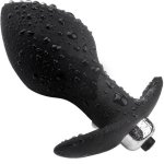 Sensual Vibrační anální kolík 9.5 cm, černá