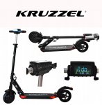 KRUZZEL 10325 Elektrická koloběžka Blitz 350W 36V 7,8Ah, 30 km/h černá