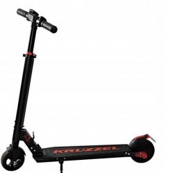 KRUZZEL 10334 Elektrická koloběžka Thunder 250W 24V 5,2Ah, 30 km/h černá