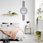 GT K70M2 Designové nástěnné hodiny s krystaly 80 x 30 cm