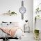 GT K70M2 Designové nástěnné hodiny s krystaly 80 x 30 cm