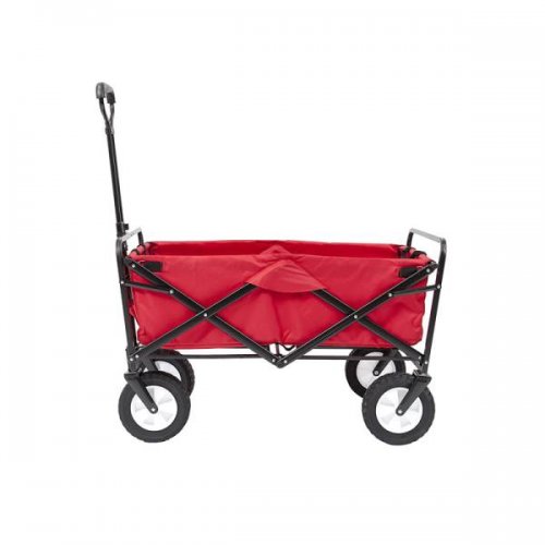 Carruzzo O4A Záhradný prepravný vozík skladací červený
