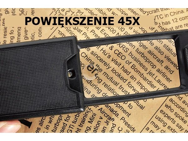 Verk 09067 Vyťahovacie lupa 2,5x, 45x s LED a UV