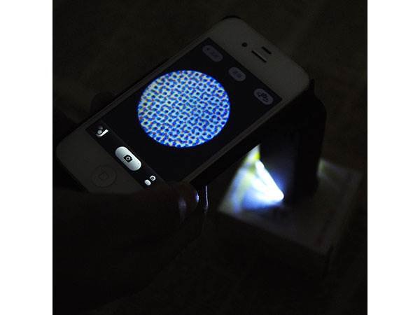 Verk 09083 Kapesní lupa 60x 100x LED ZOOM FOCUS