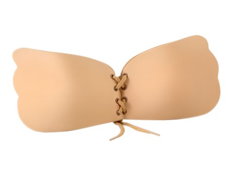 Verk Samodržící push-up podprsenka A béžová