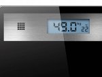 Verk 17090 Digitálna osobná váha sklenená LCD 180Kg/100g čierna