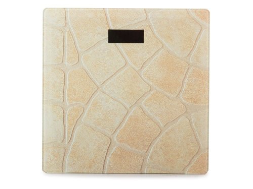 Verk 17097 Digitálna osobná váha sklenená LCD 180Kg/100g čiernozlatá