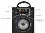 ISO 2534 Reproduktor Bluetooth XL