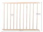 Malatec 1803 Dřevěná ohrádka borovice 8 panelů XXL Bazar